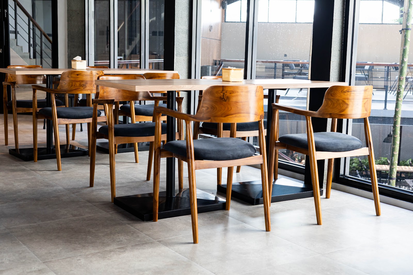 Sukaluyu Coffee cozy interior in Neglasari, Bandung