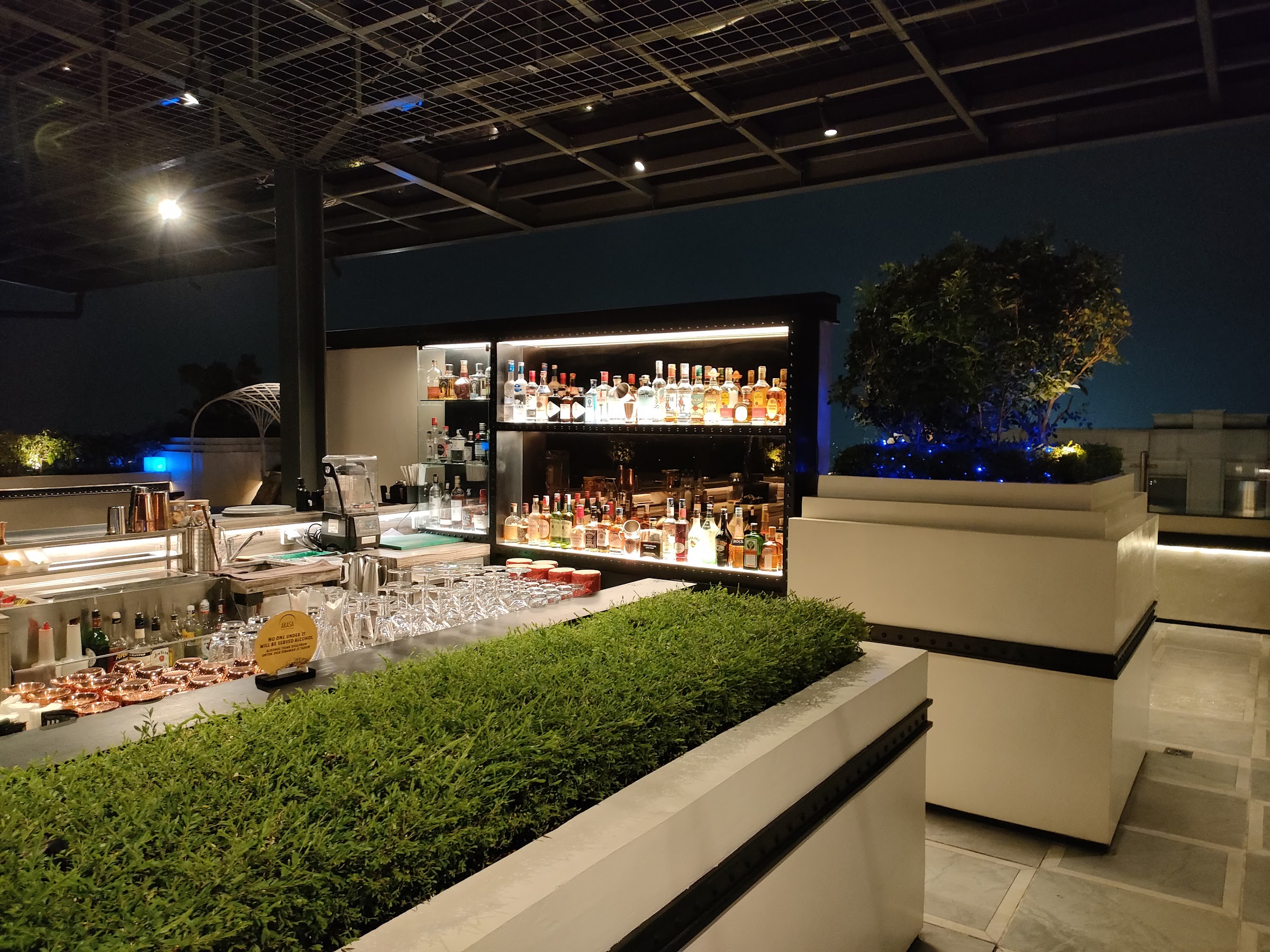 Akasa 360 — rooftop bar with 360-degree city views at Pullman Bandung