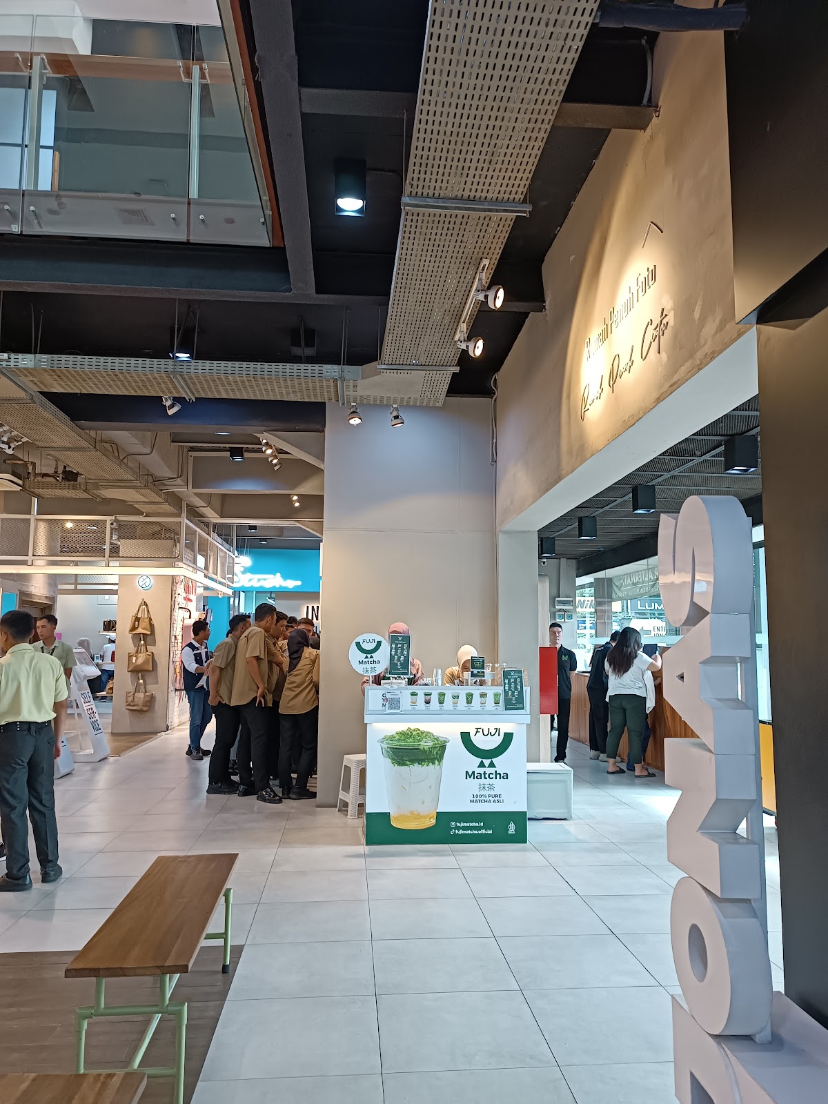 FujiMatcha Dago — Japanese matcha cafe with aesthetic interior in Bandung