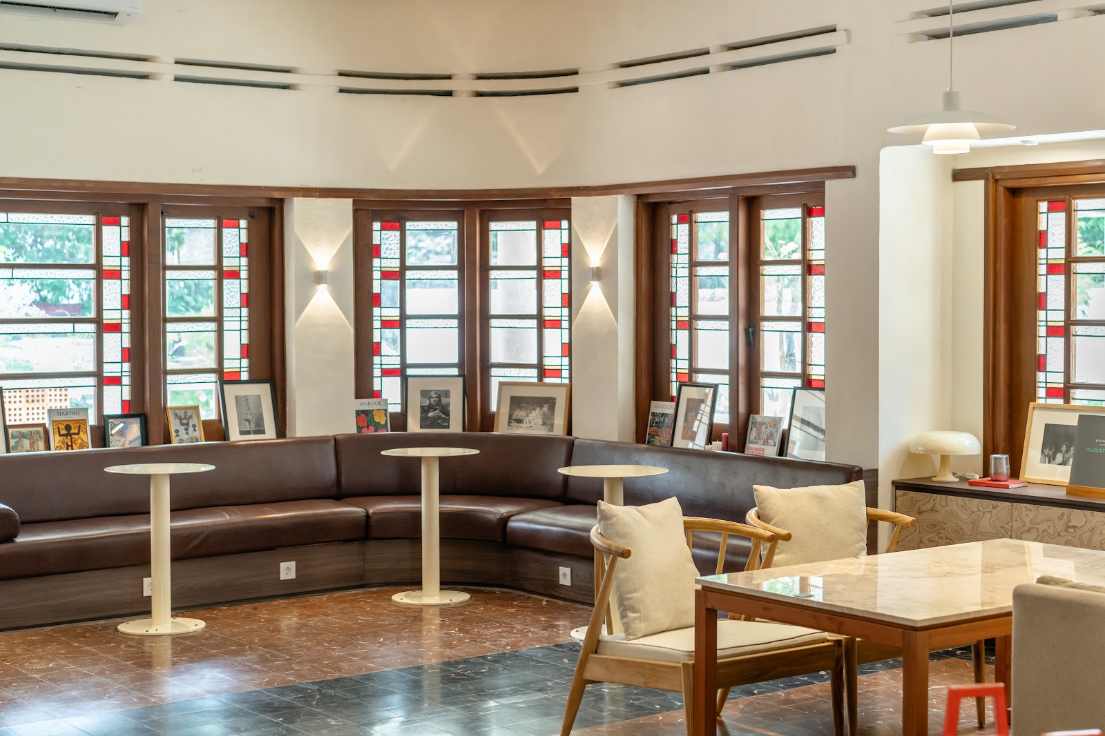 Coffee Time cafe interior in Kopo, Bandung